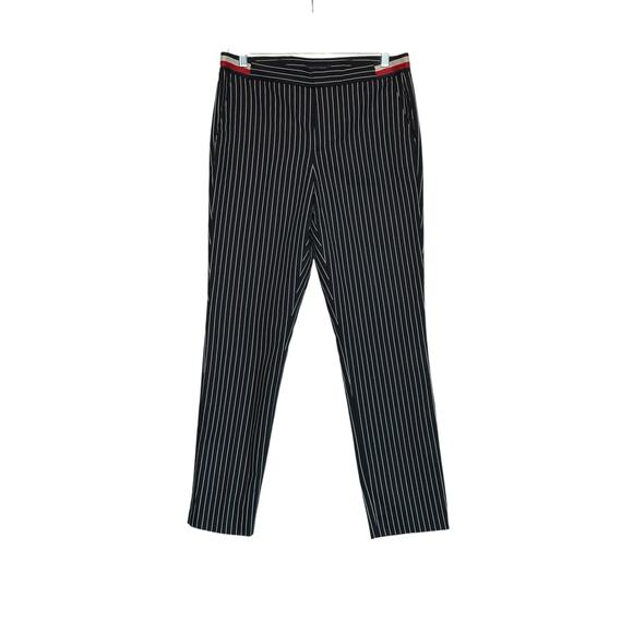 Tommy Hilfiger navy blue white stripes pants size 8 - Picture 8 of 11